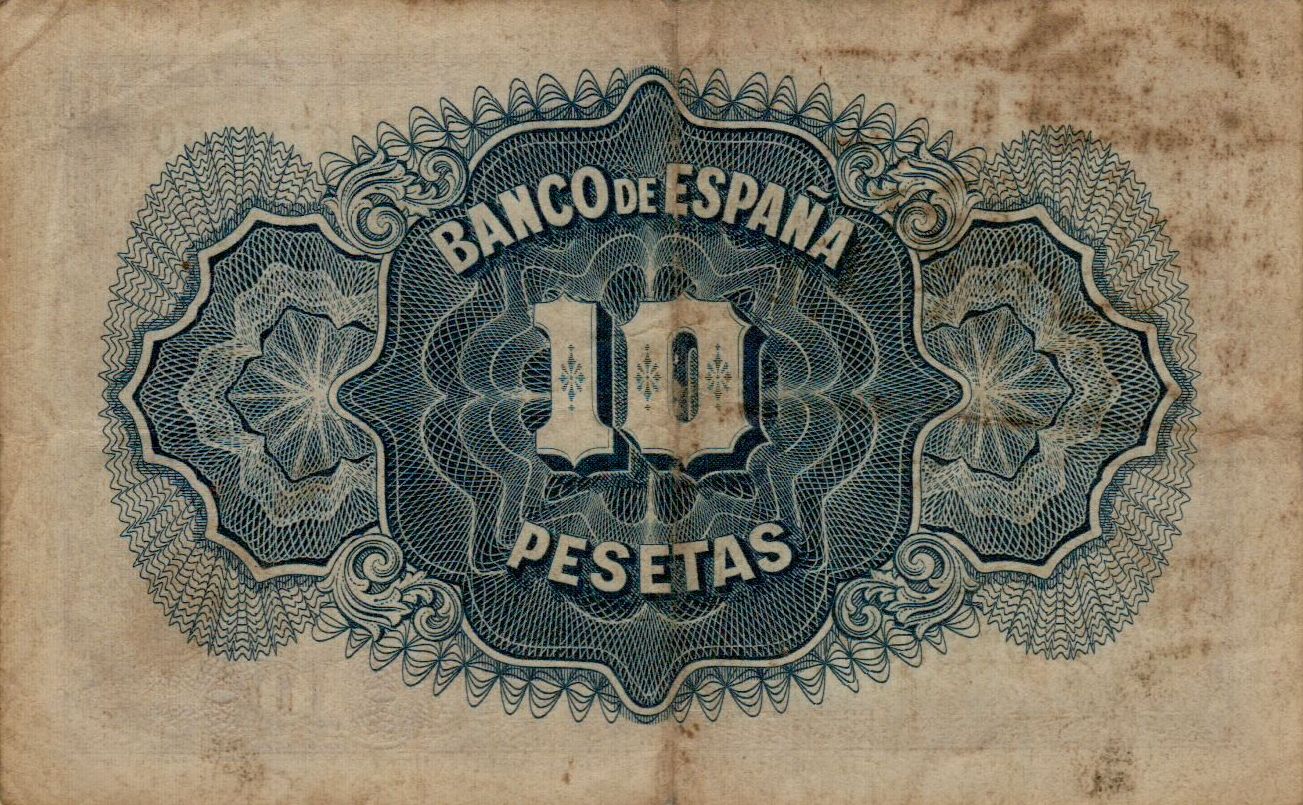 Spain 10 1935 VF P-86